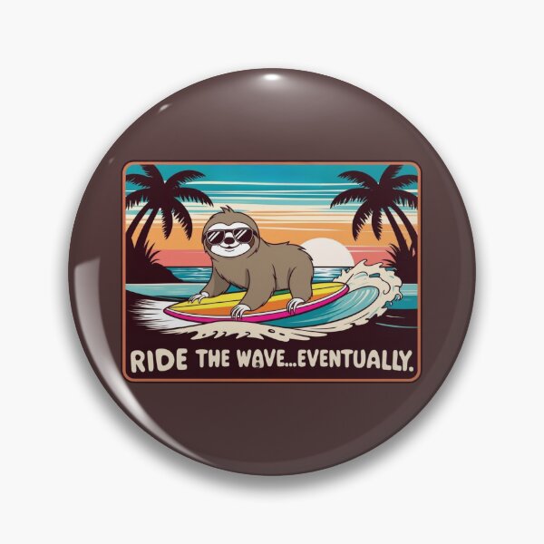 Item preview, Lazy Surfer – The Wave Can Wait designed and sold by All Creative Designer.