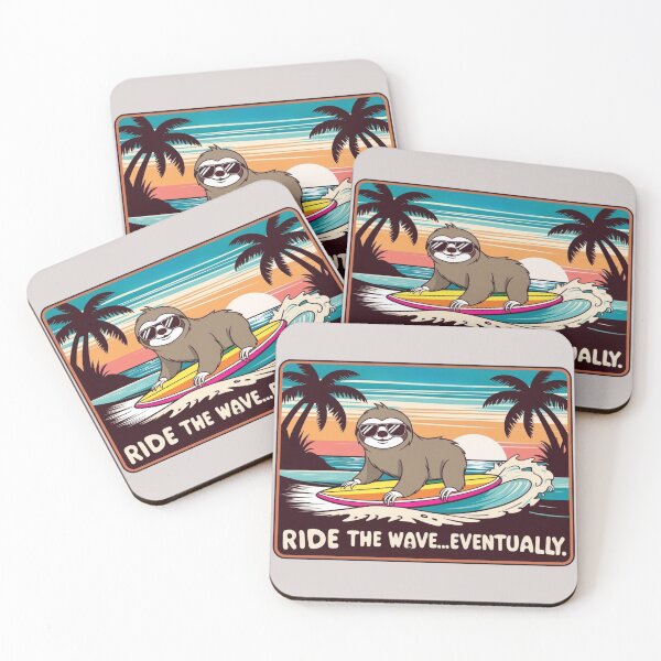 Item preview, Lazy Surfer – The Wave Can Wait designed and sold by All Creative Designer.