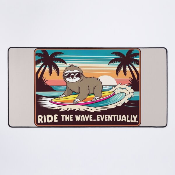Item preview, Lazy Surfer – The Wave Can Wait designed and sold by All Creative Designer.