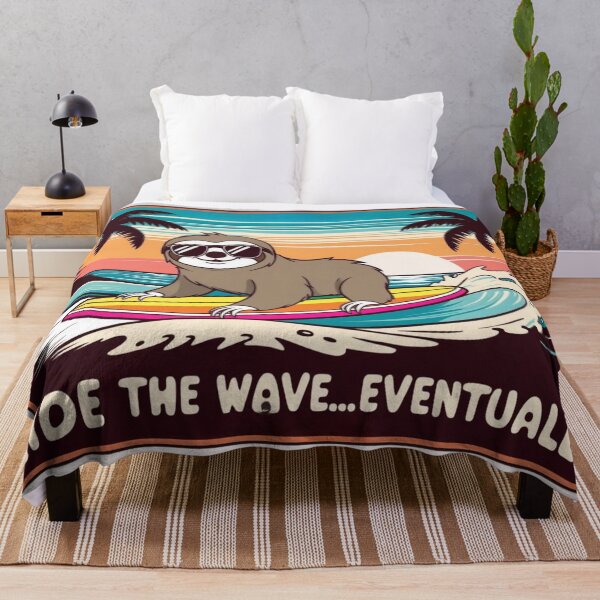 Item preview, Lazy Surfer – The Wave Can Wait designed and sold by All Creative Designer.