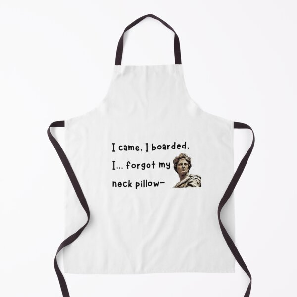 Item preview, Funny Aviation "I came I boarded, I forgot my neck pillow-" designed and sold by WifiJW0526.
