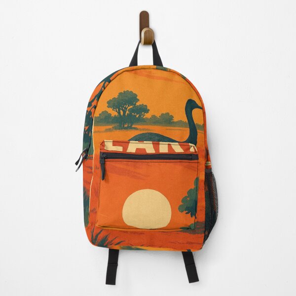 Item preview, Larrimah Outback Scene with Boab Tree and Emu, Northern Territory designed and sold by Places On Earth.