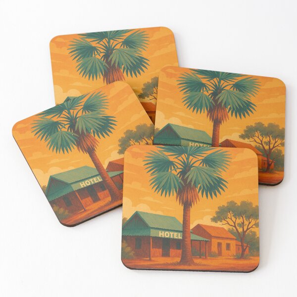 Item preview, Daly Waters Heritage Hotel and Tropical Scenery, Northern Territory designed and sold by Places On Earth.