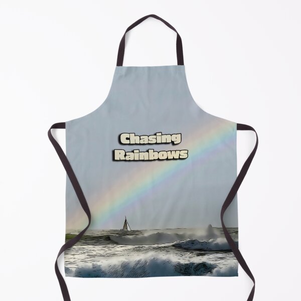 Item preview, Chasing Rainbows – Sailboat on Ocean (Cartoon Style) designed and sold by Michael van der Hoorn.