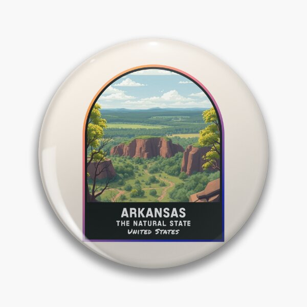 Artikelvorschau, Arkansas (AR), Bundesstaat der Vereinigten Staaten von Amerika entworfen und verkauft von PinkandP.