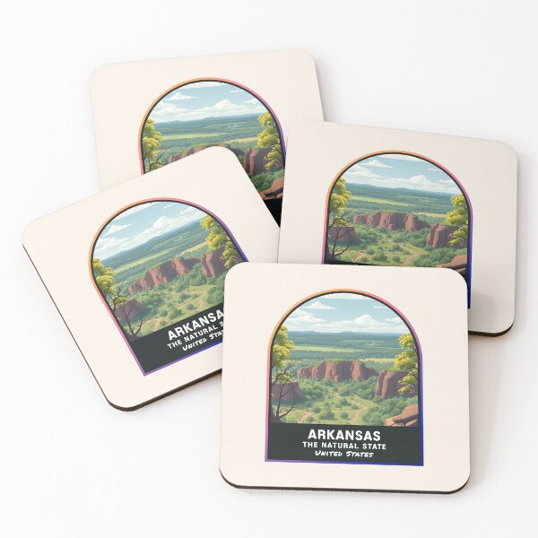 Item preview, Arkansas (AR), State of the United States of America designed and sold by PinkandP.