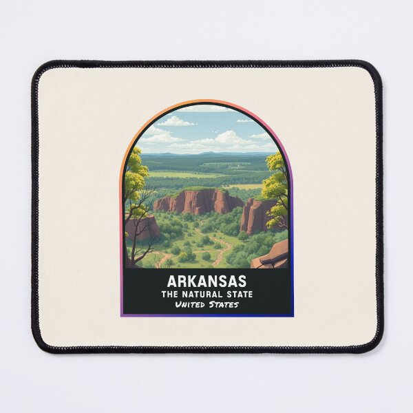 Item preview, Arkansas (AR), State of the United States of America designed and sold by PinkandP.