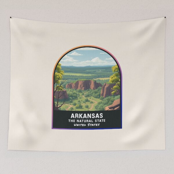 Artikelvorschau, Arkansas (AR), Bundesstaat der Vereinigten Staaten von Amerika entworfen und verkauft von PinkandP.