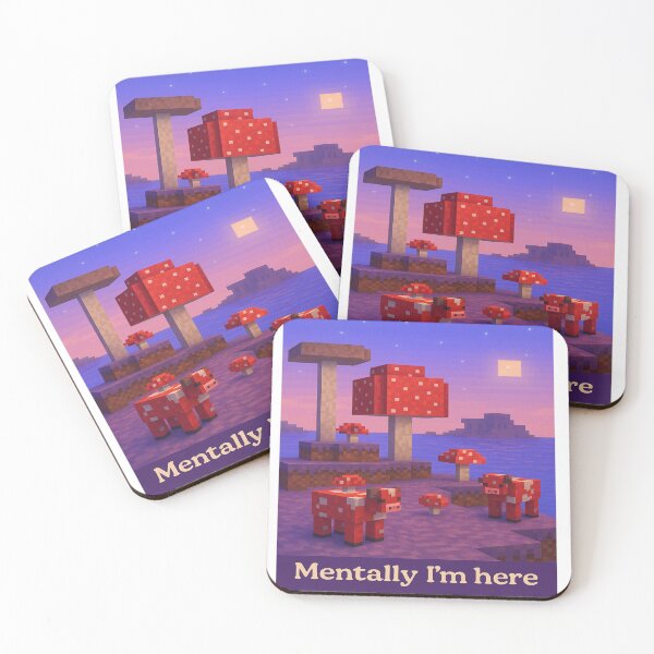 Item preview, Minecraft Mushroom Island Mooshroom Retreat designed and sold by AdvancedArchive.