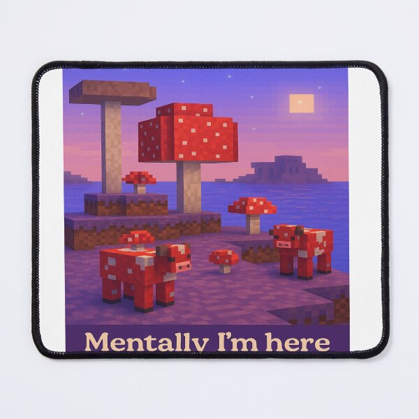 Item preview, Minecraft Mushroom Island Mooshroom Retreat designed and sold by AdvancedArchive.