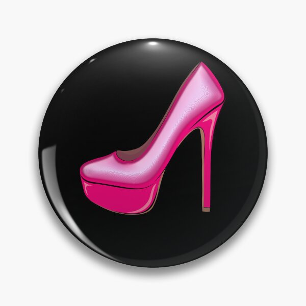 Item preview, Pink Stiletto with pink high heel designed and sold by DesignsByMadiha.