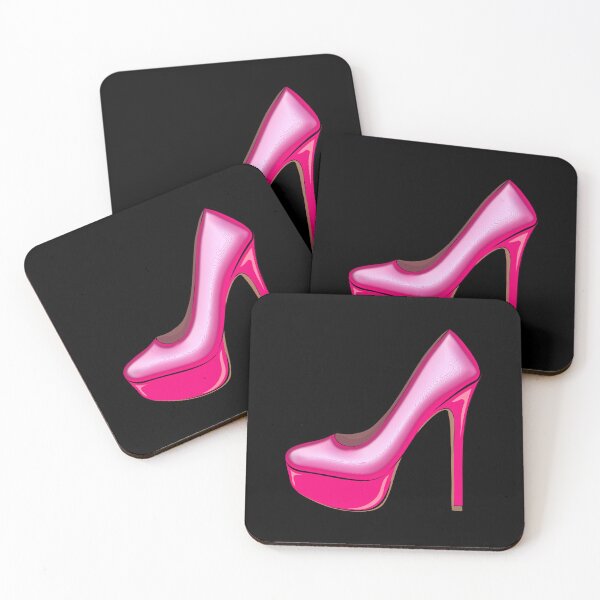 Artikelvorschau, Rosa Stiletto mit rosa High Heel entworfen und verkauft von DesignsByMadiha.