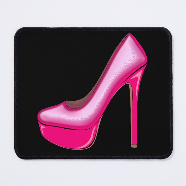 Item preview, Pink Stiletto with pink high heel designed and sold by DesignsByMadiha.