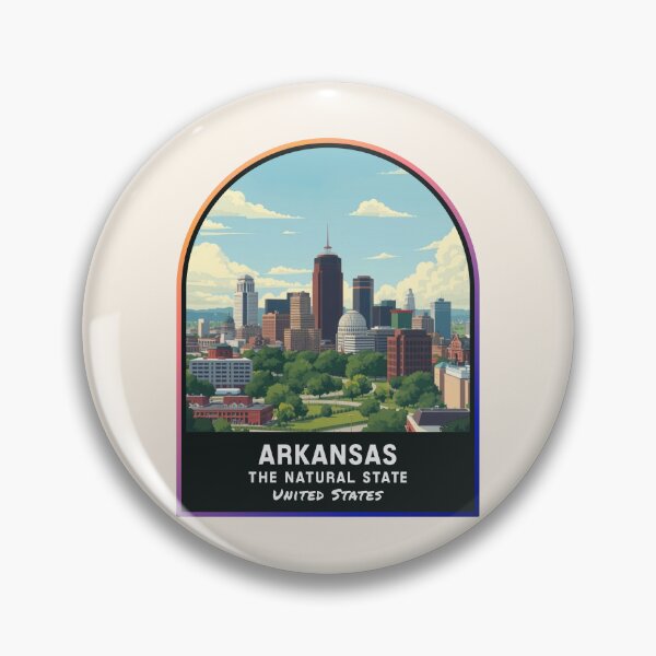 Artikelvorschau, Arkansas (AR), Bundesstaat der Vereinigten Staaten von Amerika entworfen und verkauft von PinkandP.