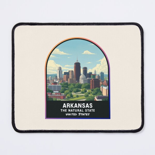 Item preview, Arkansas (AR), State of the United States of America designed and sold by PinkandP.