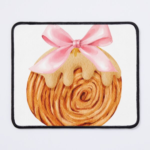 Item preview, Cromboloni with Pink Bow – Coquette Pastry, Girly Bakery Art designed and sold by DivinePassion.