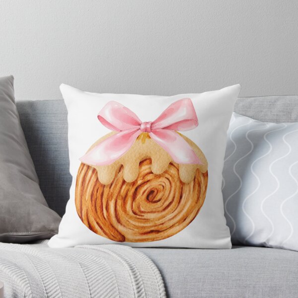 Item preview, Cromboloni with Pink Bow – Coquette Pastry, Girly Bakery Art designed and sold by DivinePassion.