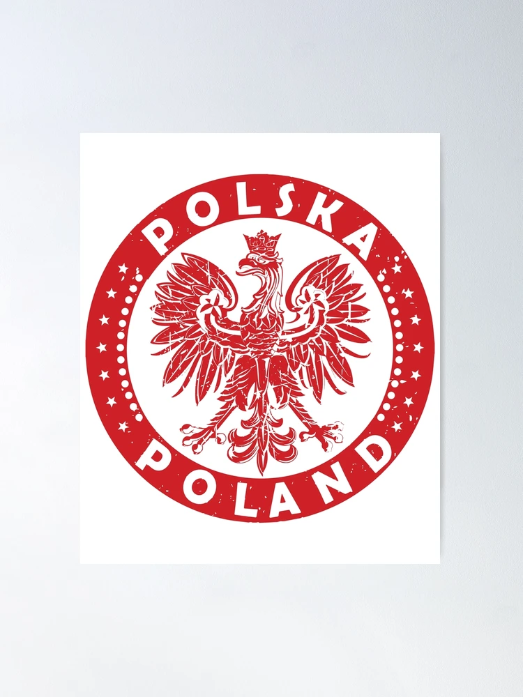 Poland Pride Vintage Style Retro Polish Eagle Flag Polska Soccer For m –  VICES AND VIRTUES