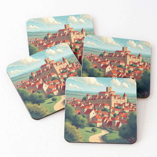 Item preview, Carcassonne Travel Poster, Perfect Gift for Travel Enthusiasts, Vintage Style Wall Art, France Wall art for home decor, Carcassonne print. designed and sold by Thegalleryshop1.