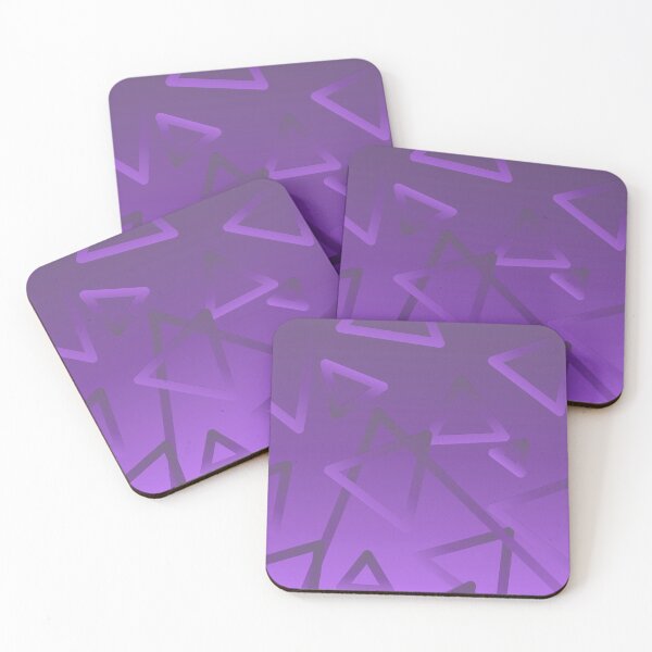 Item preview, Purple Triangles 2 | Gradient | Color Geometry designed and sold by dfly-creations.