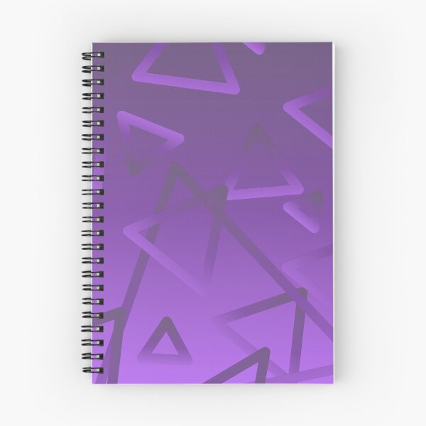 Item preview, Purple Triangles 2 | Gradient | Color Geometry designed and sold by dfly-creations.