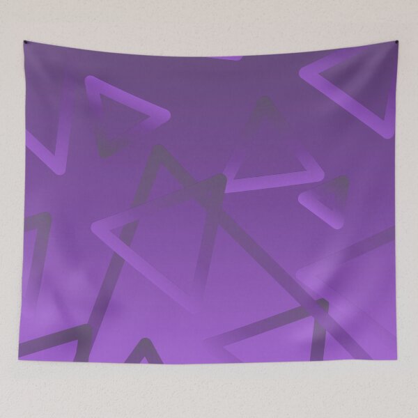 Item preview, Purple Triangles 2 | Gradient | Color Geometry designed and sold by dfly-creations.
