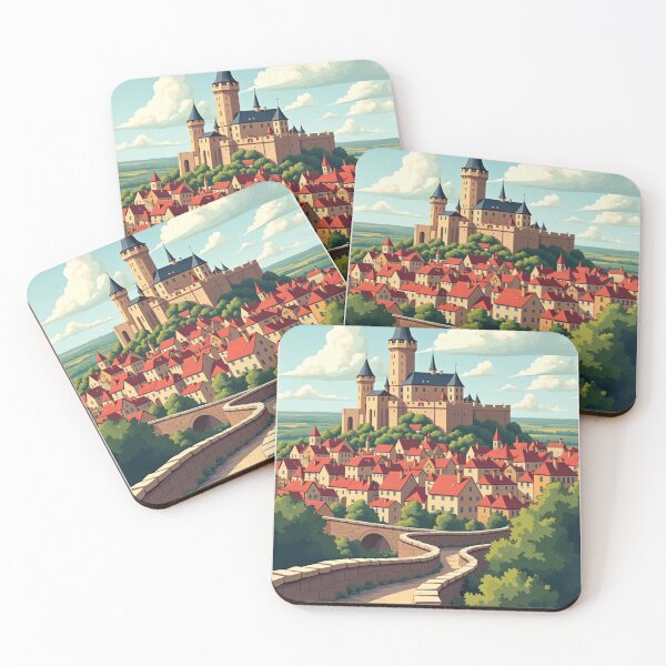 Item preview, Carcassonne Travel Poster, Perfect Gift for Travel Enthusiasts, Vintage Style Wall Art, France Wall art for home decor, Carcassonne print. designed and sold by Thegalleryshop1.