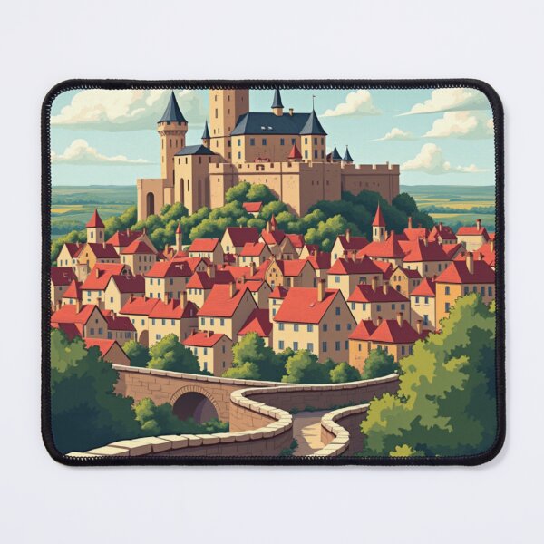 Item preview, Carcassonne Travel Poster, Perfect Gift for Travel Enthusiasts, Vintage Style Wall Art, France Wall art for home decor, Carcassonne print. designed and sold by Thegalleryshop1.