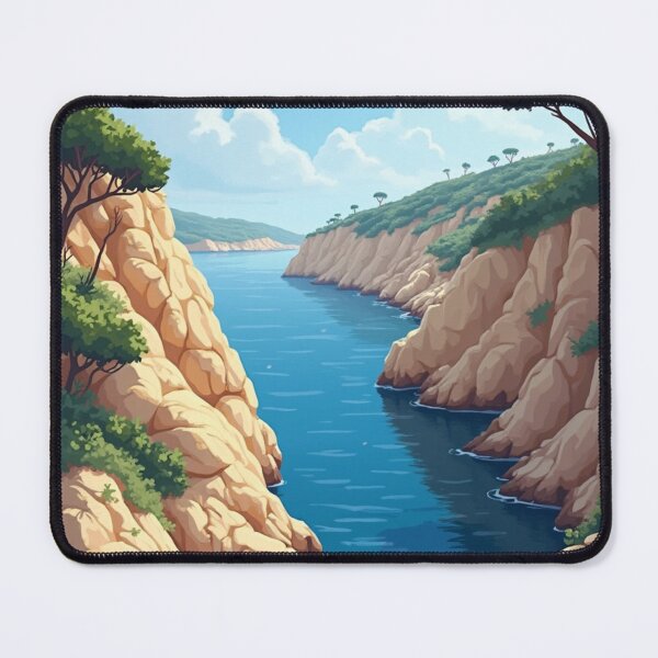 Item preview, Calanques Travel Poster, Perfect Gift for Travel Enthusiasts, Vintage Style Wall Art, France Wall art for home decor, Calanques print. designed and sold by Thegalleryshop1.