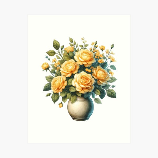 Item preview, Yellow Rose designed and sold by vectcd.