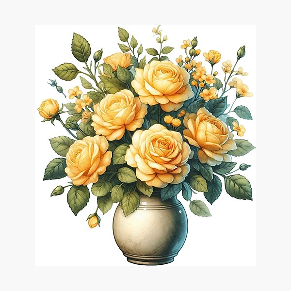 Item preview, Yellow Rose designed and sold by vectcd.