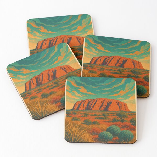 Item preview, Uluru Sacred Rock Formation in Australia’s Red Centre designed and sold by Places On Earth.