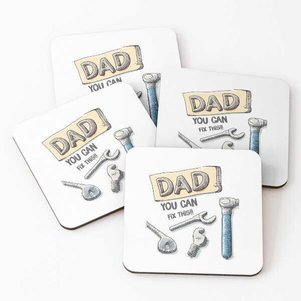 Item preview, Dad, You Can Fix This!! | Funny DIY-Inspired Father’s Day Design with Tools: 100% Dad-Approved designed and sold by FUNqoosh.
