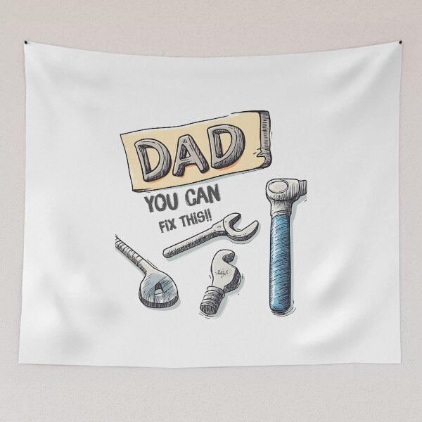 Item preview, Dad, You Can Fix This!! | Funny DIY-Inspired Father’s Day Design with Tools: 100% Dad-Approved designed and sold by FUNqoosh.