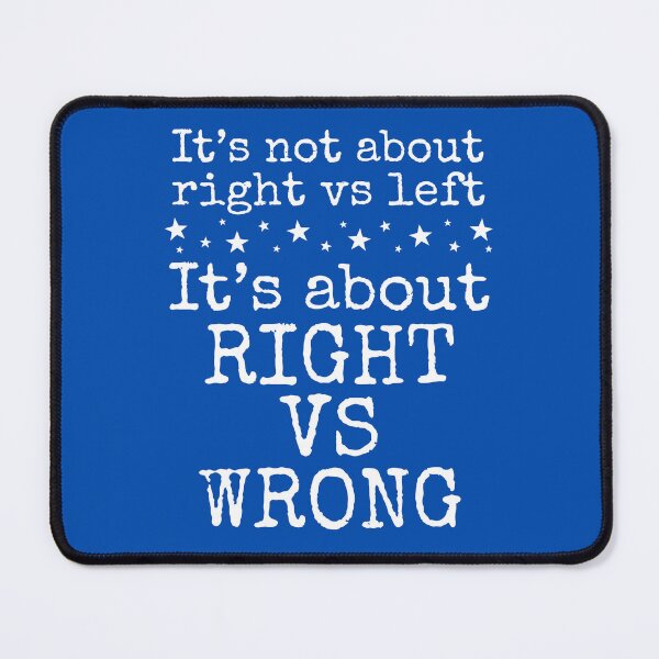 Item preview, Not right vs left, right vs wrong designed and sold by EvergreenWhimsy.