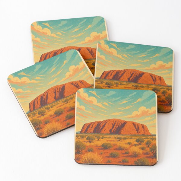 Item preview, Uluru and Vast Desert Plain, Uluru-Kata Tjuta National Park designed and sold by Places On Earth.