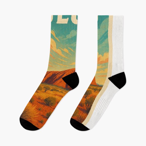 Item preview, Uluru and Vast Desert Plain, Uluru-Kata Tjuta National Park designed and sold by Places On Earth.