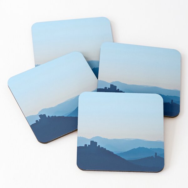 Item preview, View of Trifels Castle and the Palatinate Forest designed and sold by Palatinasart.