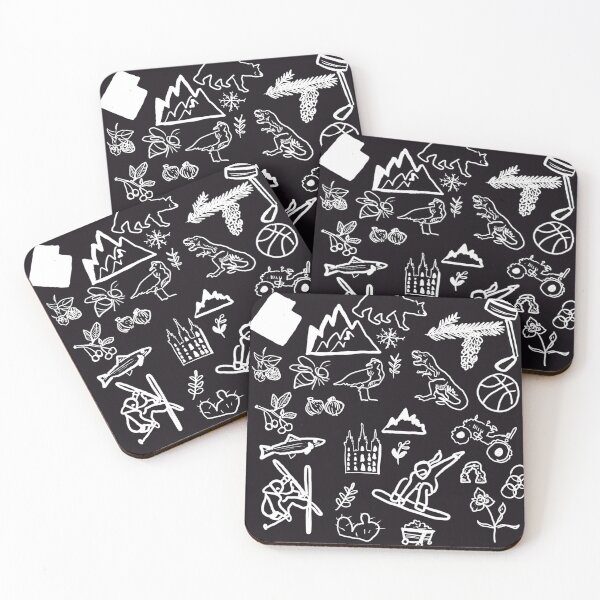 Item preview, Utah icons  designed and sold by sunghostdesign.