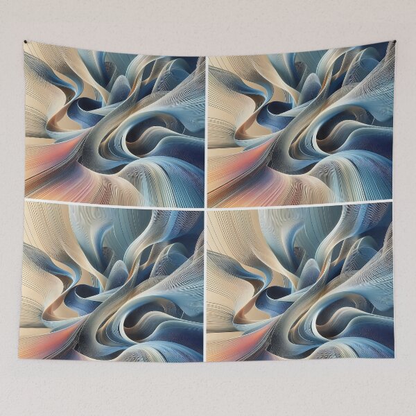 Item preview, Abstract Ribbons designed and sold by Intriguing Designs.