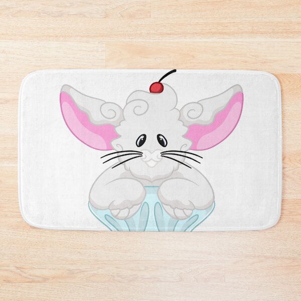 Item preview, Marshmallow Milkshake Angora Cottontail Rabbit designed and sold by joysqueezed-out.