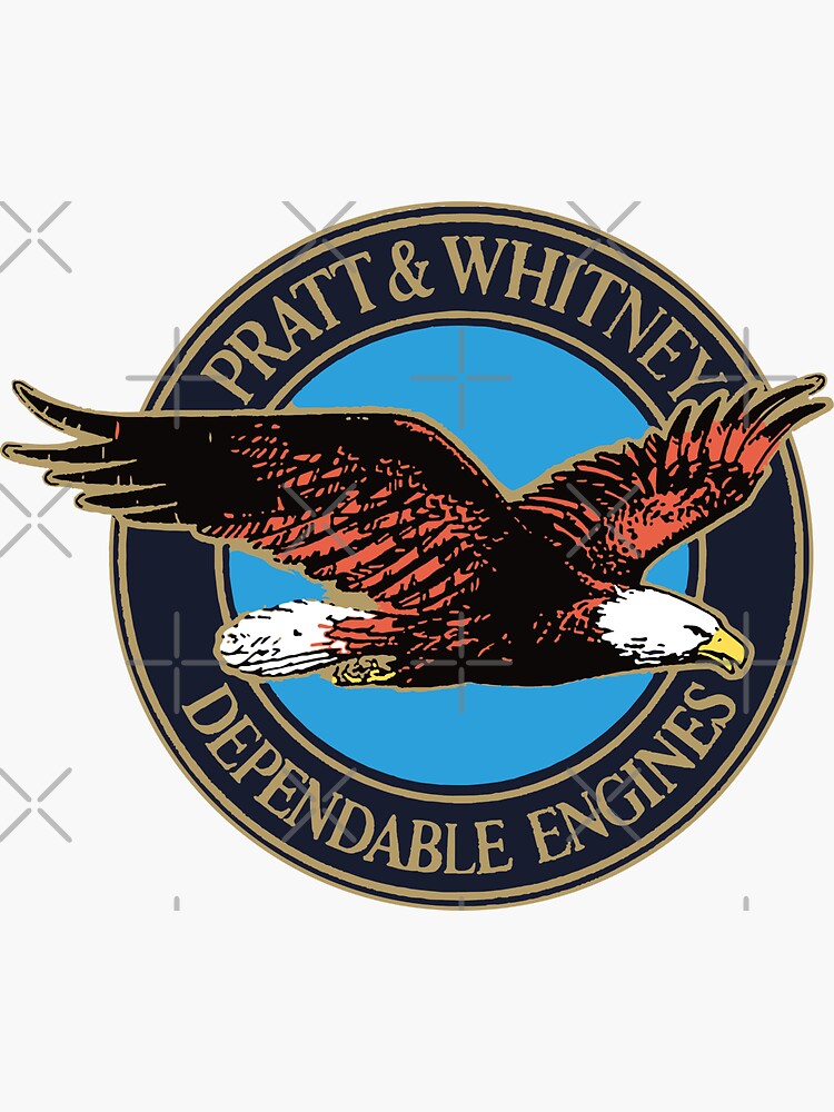 Pratt Whitney Stickers for Sale | Redbubble