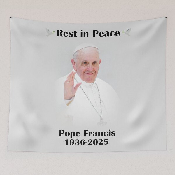 Item preview, RIP Pope Francis designed and sold by YChangShop.
