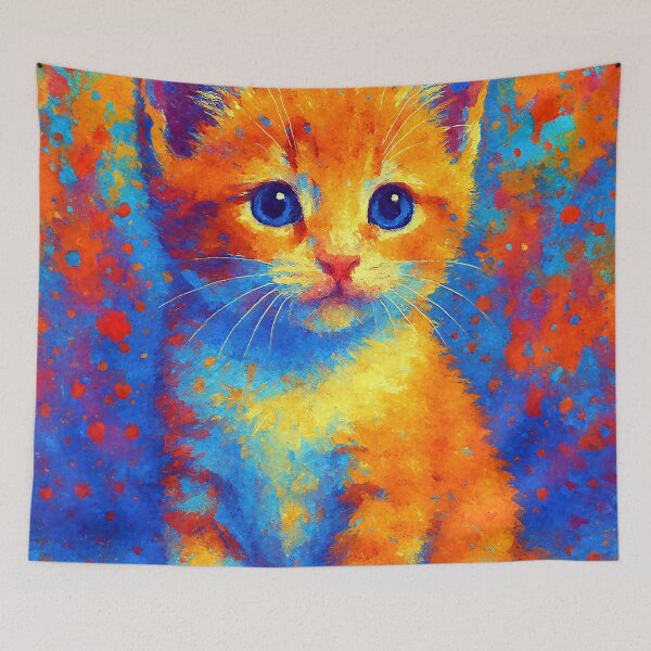 Item preview, Blue Eyed Kitten designed and sold by ChrisButler.