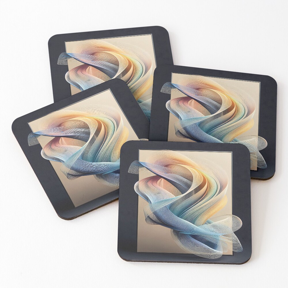 Item preview, Coasters (Set of 4) designed and sold by Intriguing-Shop.