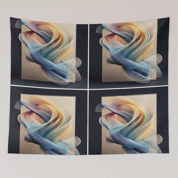 Item preview, Abstract Ribbons designed and sold by Intriguing Designs.
