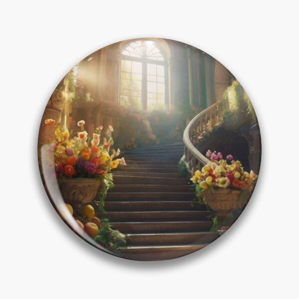 Item preview, Enchanted Staircase of the Fairytale Mansion Bloom designed and sold by BlareBlare.