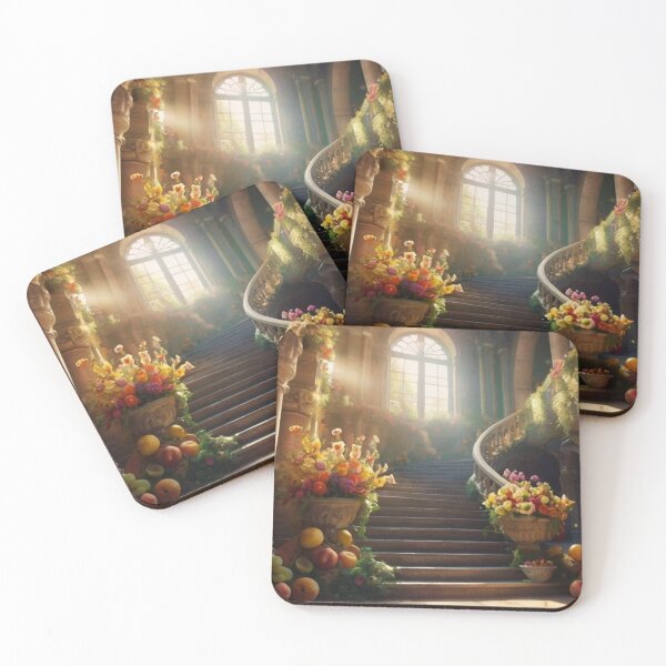 Item preview, Enchanted Staircase of the Fairytale Mansion Bloom designed and sold by BlareBlare.