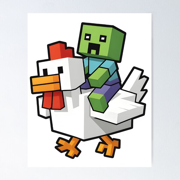 Item preview, Chicken Jockey designed and sold by TitoDesignerr.