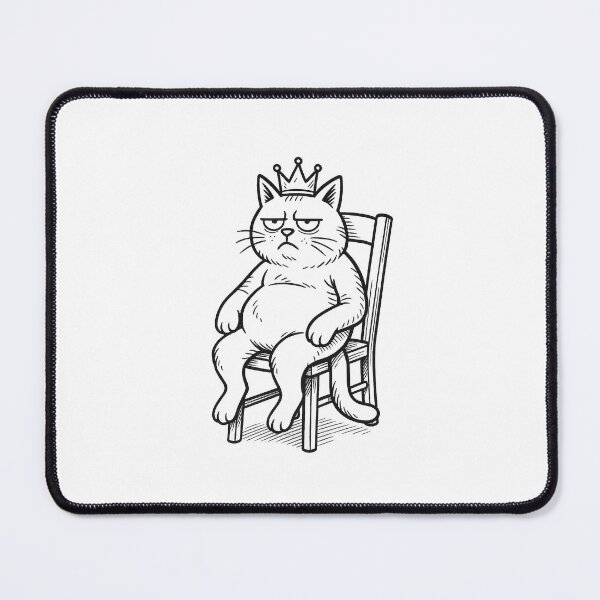 Item preview, Cat wearing crown designed and sold by rintintinnnz.